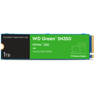 Disque dur interne SSD WD Green SN350 NVMe PCIE M.2 2280 3D NAND 1 To
