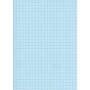 Fiche Bristol cartonnée petit format bleu