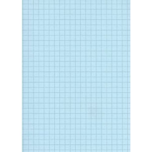 Fiche Bristol cartonnée petit format bleu