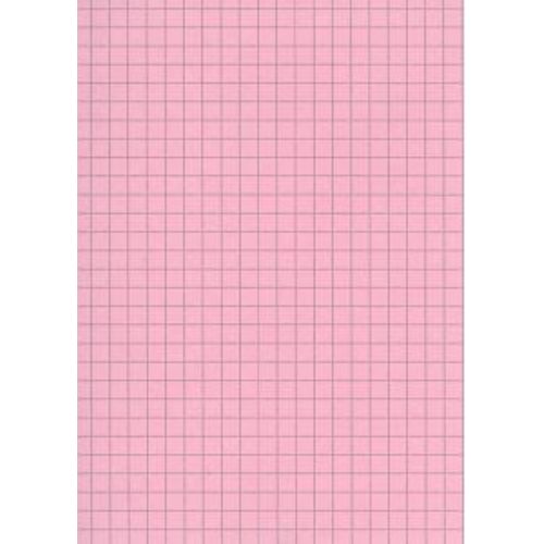 Fiche Bristol cartonnée grand format rose