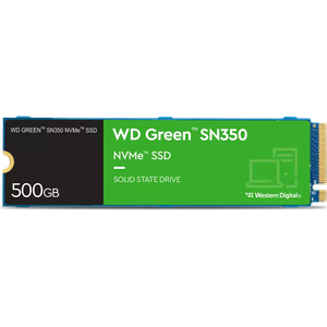 Disque dur interne SSD WD Green SN350 NVMe PCIE M.2 2280 3D NAND 480 Go