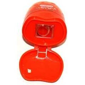 مبراة قلم رصاص بولكا واي-بلس باللون الأحمر