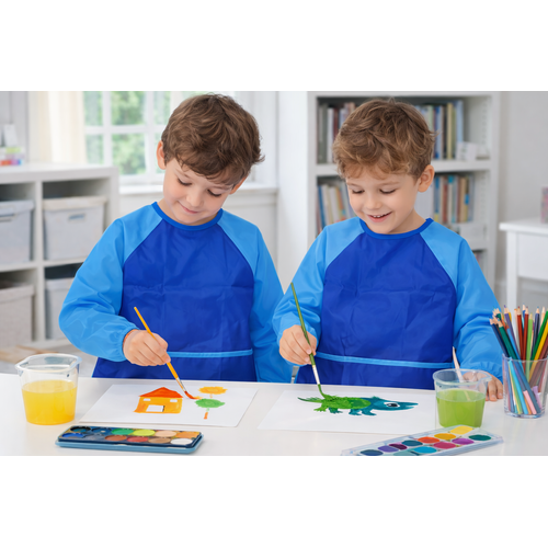مريلة الرسم YALONG Painting APRON اللون الأزرق - 2