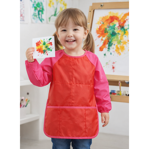 مريلة الطلاء يالون YALONG باللون الأحمر - 2