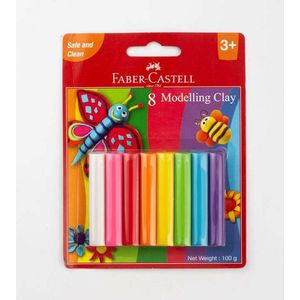 Pâte à modeler Faber-Castell 8 couleurs