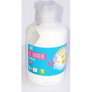  Gouache Mschool 125 ml - Blanche