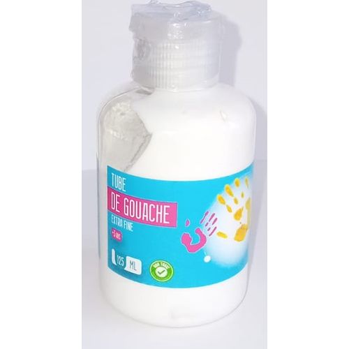  Gouache Mschool 125 ml - Blanche