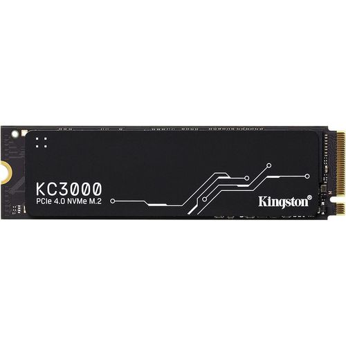 Disque Dur interne SSD Kingston KC3000 M.2 2280 NVMe Express 4.0 3D TLC 2048 Go - 2
