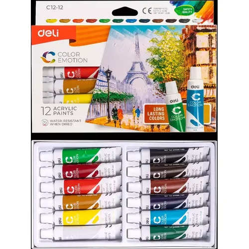 دهان ديلي كولور إيموشن بـ ١٢ لونًا من الأكريليك - 2