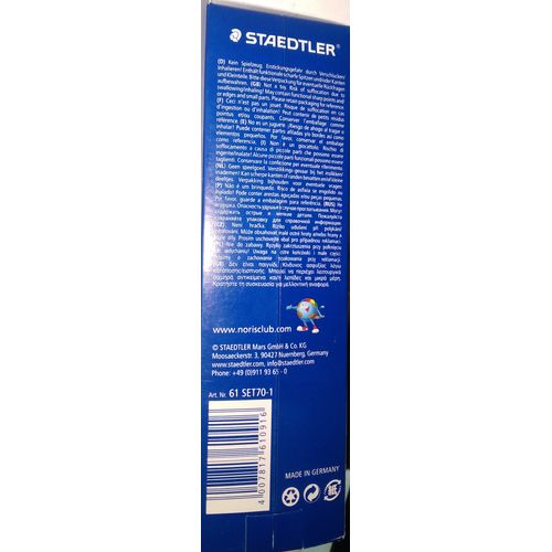 حزمة تحتوي على ١٠ أقلام تلوين STAEDTLER + قلم + ممحاة + مبراة - 2