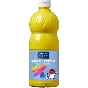 Gouache Redimix LEFRANC & BOURGEOIS 500ml - Jaune
