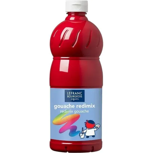 Gouache Redimix LEFRANC & BOURGEOIS 500ml - Rouge - 2