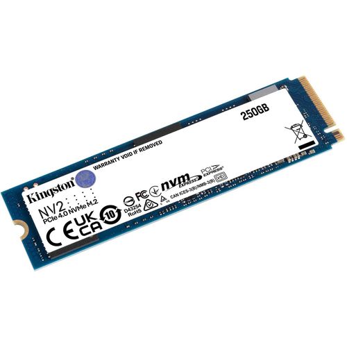Disque Dur interne SSD Kingston NV2 M.2 2280 NVMe PCIe 4.0 Express 250 Go - 2