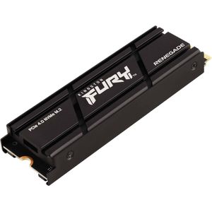 Disque dur interne SSD Kingston FURY Renegade Heatsink PCIe 4.0 NVMe M.2 2280 500 Go