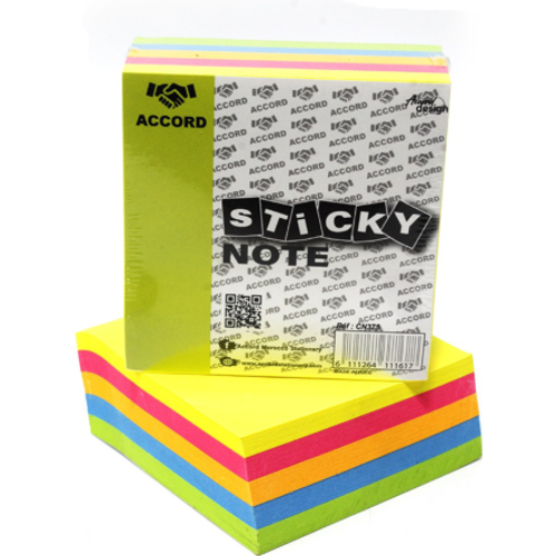 Post it ACCORD Sticky Note 5 colors - without lines - 2