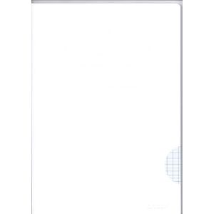 Cahier ancor 96p piqué Grand Format 90g Grand Carreaux - Blanc