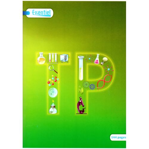 Cahier ESSENTIEL TP 144p piqué Grand Format 60g Grand Carreaux