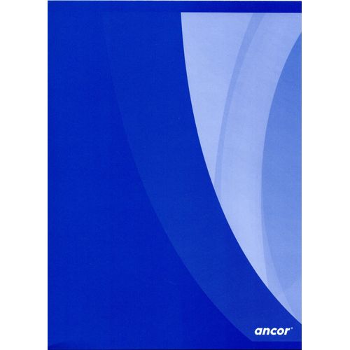 Cahier ancor 96p piqué Petit Format 70g Grand Carreaux