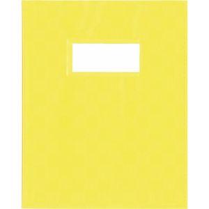Couverture Cahier Grand Format - Jaune