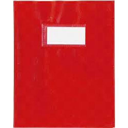 Couverture Cahier Grand Format - Rouge
