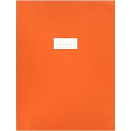 Couverture Cahier Grand Format - Orange