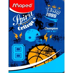 Cahier MAPED 384p Broché Petit Format 72g Grand Carreaux
