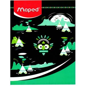 Cahier MAPED 140p piqué Petit Format 72g Grand Carreaux