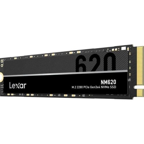 قرص صلب داخلي SSD LEXAR NM620 M.2 2280 PCIe Gen3x4 NVMe - 256 جيجابايت، 2 تيرابايت - 2