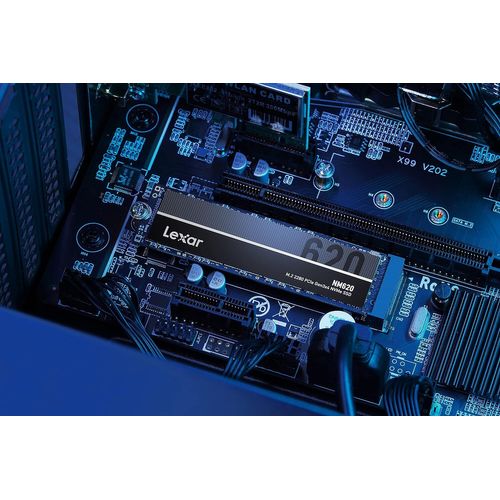 قرص صلب داخلي SSD LEXAR NM620 M.2 2280 PCIe Gen3x4 NVMe - 256 جيجابايت، 2 تيرابايت - 4