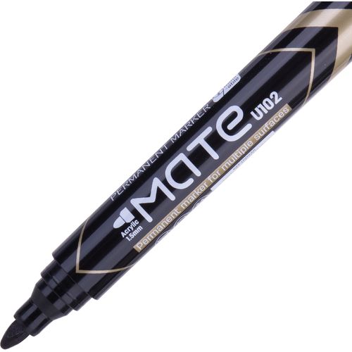 قلم دائم Deli U10220 أسود - 2