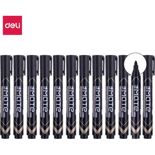 قلم دائم Deli U10220 أسود - 3