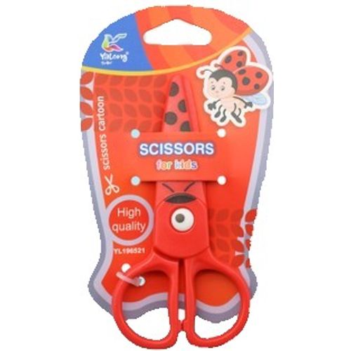 CISEAUX en plastique pour enfants YaLong - coccinelle