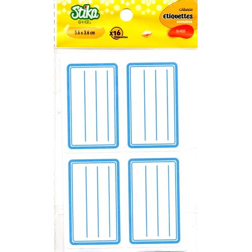 Etiquettes Stika EXPRESS Bleu