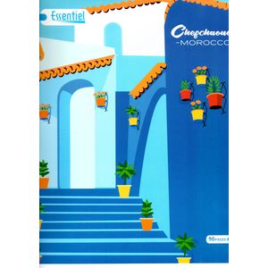 Cahier Essentiel 96p piqué Maxi Format 60g Grand Carreaux