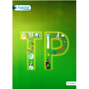 Cahier ESSENTIEL TP 192p piqué Grand Format 60g Grand Carreaux