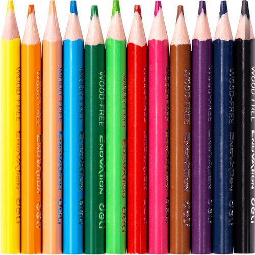 أقلام تلوين ديلي كولوران C114 - 12 ألوان مصغرة - 2