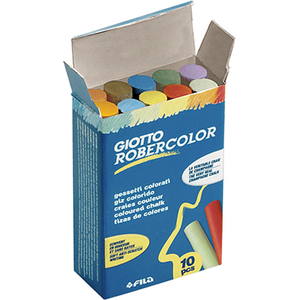 Boite de 10 craies couleurs - Giotto