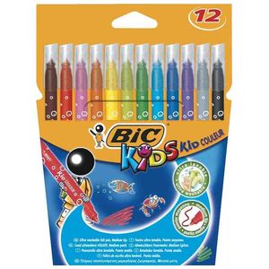 Feutre Bic KIDS 12 couleurs