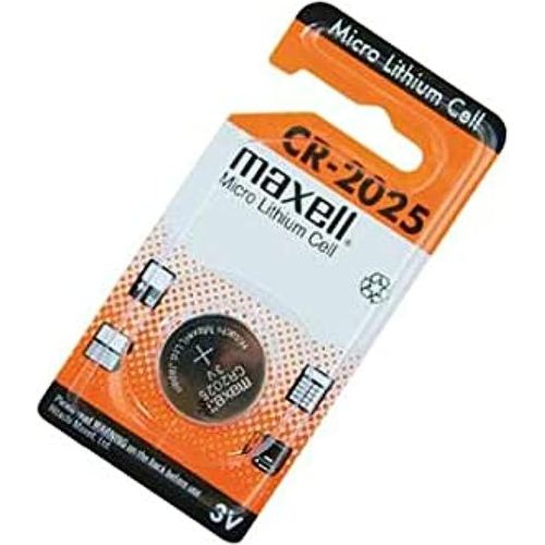 Maxell CR2025 Lithium Button Cell Battery - 3