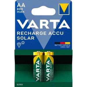 2 Piles Rechargeables VARTA AA 1.2V 800mAh