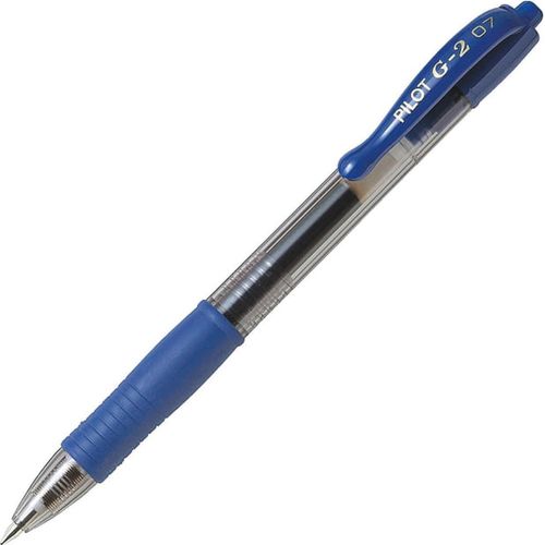 قلم حبر PILOT G2-7 GRIP أزرق
