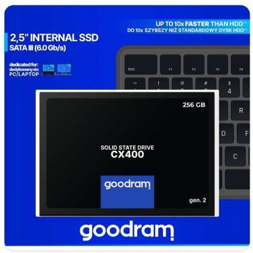 Goodram SSD 256GB 2,5" SATA III CX400