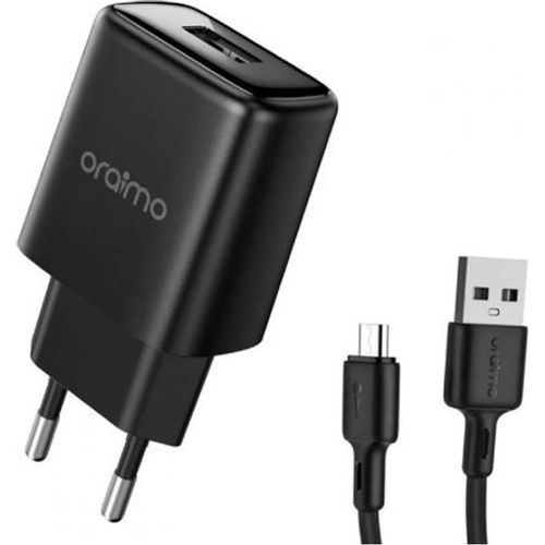 Oraimo Cannon 3 mini Chargeur mural Micro USB Charge rapide