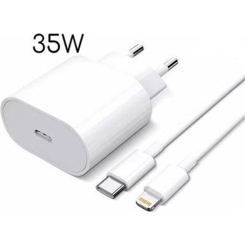 CHARGEUR IPHONE 14 Pro Max 35W USB-C Power Adapter USB-C to lightning Cable