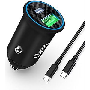 25w car charger dual port fast charge