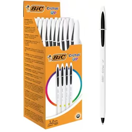 BIC UP Black Pen pack of 20 pieces - 2