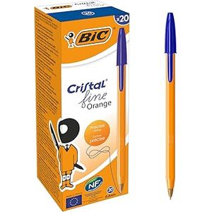 Stylo BIC Cristal Original Fine Bleu pack 20 pcs