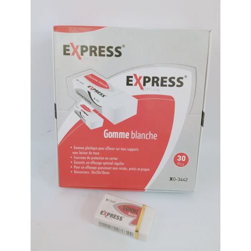Gomme blanche Express Mini pack 30pcs