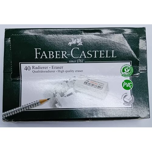 Gomme blanche Faber-Castell mini pack 40pcs - 2