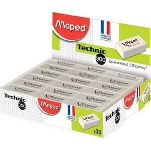 Gomme Maped Technic 300 pack 36 pcs